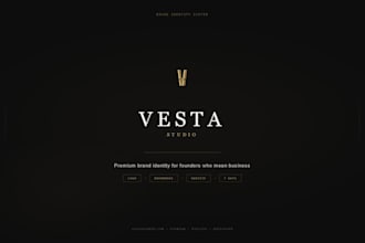 premium brand identity and logo design