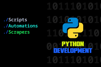 make a python program for you