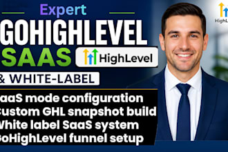 setup gohighlevel saas mode, white label, workflow automation and a2p 10dlc