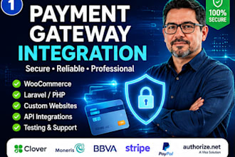 integrate payment gateways into your wordpress, woocommerce or custom web