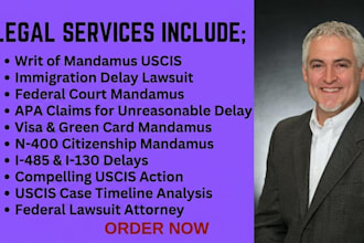 draft a writ of mandamus to sue uscis for unreasonable immigration delay