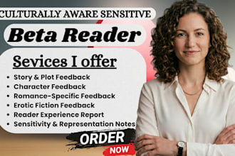 cultural beta reader for historical romance, romantasy fantasy, erotica romance