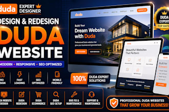design duda business website duda landing page duda seo duda redesign bug fix