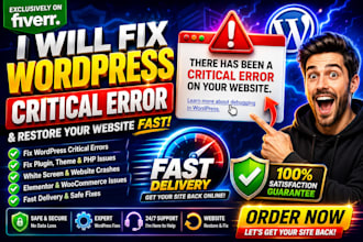 fix wordpress elementor critical errors, wordpress fix quickly