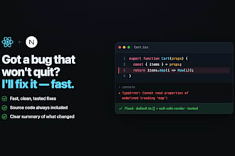 fix your website bug