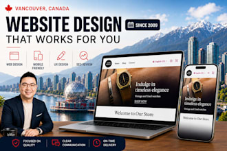 design a professional small business website