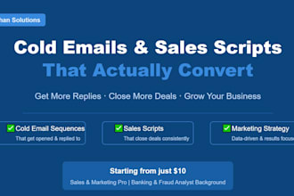write compelling cold emails and sales scripts that convert
