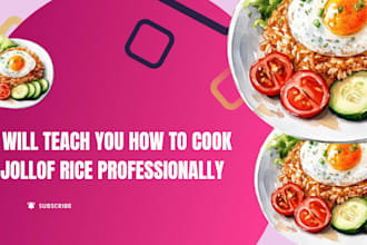 teach you professional jollof rice cooking for beginners