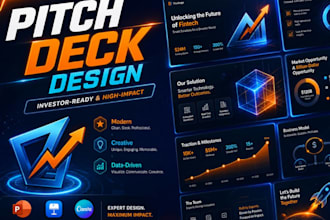 do pitch deck design presentation google slides powerpoint design investor pitch