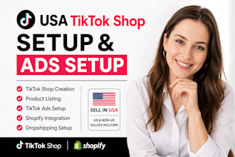 register USA llc for tiktok shop creation US tik tok agency account setup