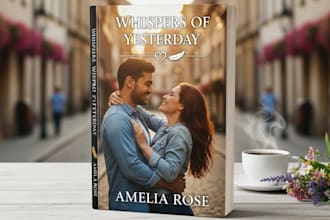 design professional romance book cover