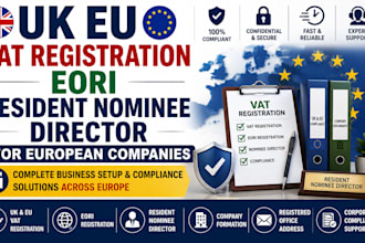 do UK eu vat registration eori resident nominee director for european companies