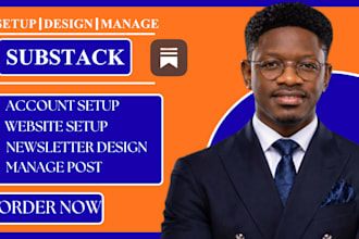 setup substack account design substack setup manage substack newsletter