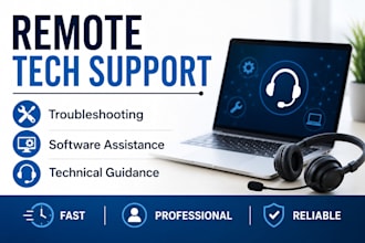 provide remote technical support