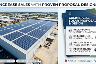 design commercial rooftop solar and solar proposal design