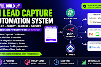 build ai lead capture automation system for your business