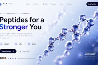 build a fda compliant peptide website
