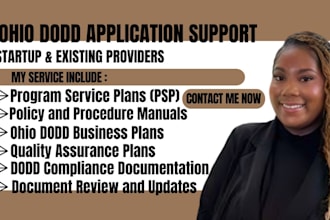 write dodd ohio policy and procedure, quality assurance, service program plan