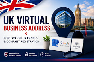 provide virtual business address for google business and company registration