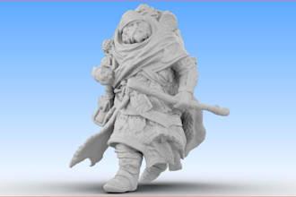 sculpt custom dnd miniature and tabletop rpg characters