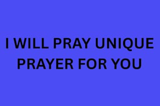 pray unique overnight prayer for you