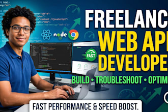 offer web application development and optimization services