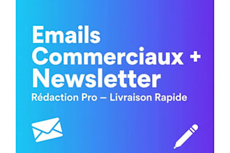 rédiger vos emails commerciaux