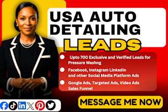 exclusive usa auto detailing leads, car wash, auto detailing leads, google ads