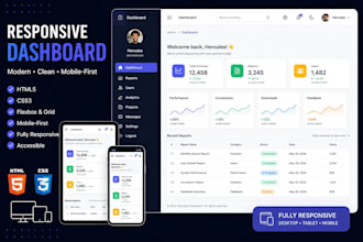 a website and dashboard