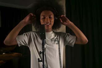 record a hook or verse for hip hop, drill, grime, soul, pop, or rock vocals