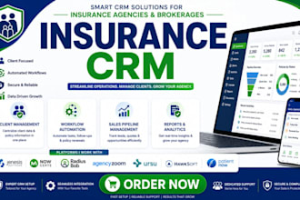 setup jenesis nowcerts radiusbob agencyzoom ursu hawksoft vertaforce indio crm