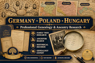 discover germany , poland, hungarian genealogy ancestry research