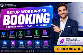 setup wordpress booking amelia fluent bookingpress latepoint pinpoint booknetic