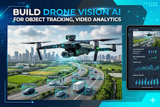 build drone vision ai for object tracking, video analytics