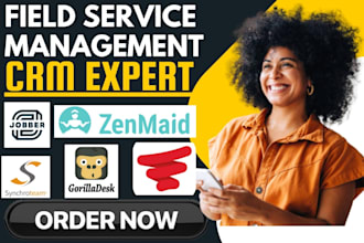 setup jobber synchroteam service fusion gorilladesk commusoft zenmaid lawn care