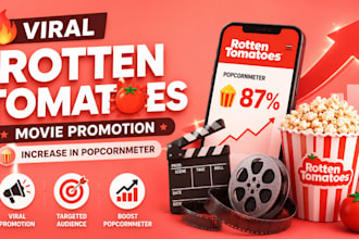 do organic rotten tomatoes movie promotion to increase in popcornmeter