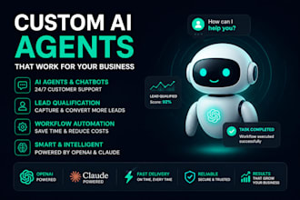 build custom ai agents with openai and claude for your business