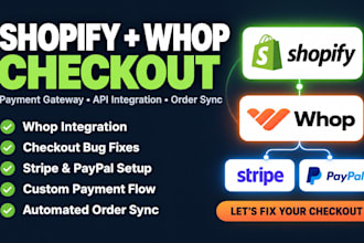 build shopify whop payment checkout fix whop community integration stan store