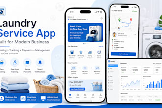 develop handyman app, home service app, on demand service app, laundry app