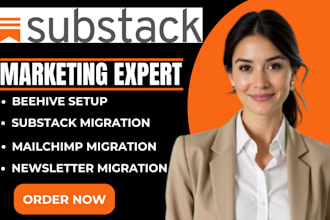 migrate substack to beehive mailchimp ghost newsletter import transfer setup