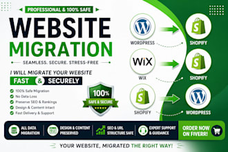 migrate wordpress to shopify website migration wix to shopify to wordpress