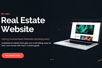 design wordpress real estate idx website with wordpress idx