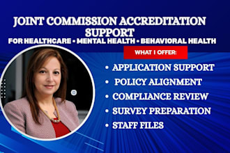 provide joint commission accreditation readiness and compliance support