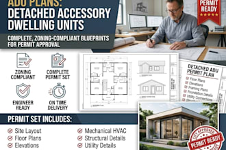 design adu plans detached accessory dwelling units guest house plans