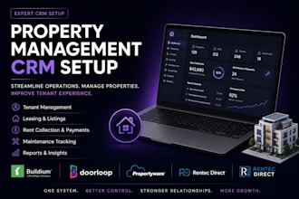 setup property management crm buildium doorloop propertyware rentec direct
