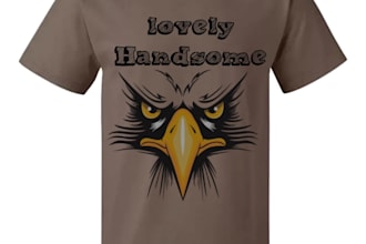 funny eagle meme tshirt design