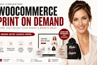 create woocommerce print on demand store with printful shipping integration