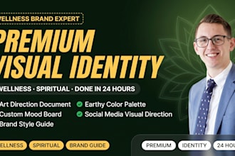 do art direction and visual identity for your wellness and spiritual brand
