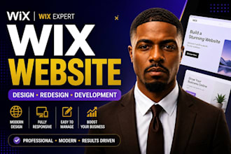build wix website design and wix website development