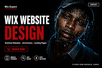 build wix website design and wix website development